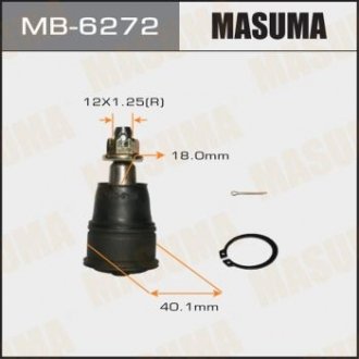 Опора шаровая нижняя Honda CR-V, FR-V (-08) (MB-6272) MASUMA MB6272