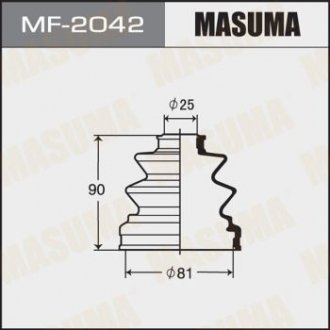 Пыльник ШРУСа внутреннего Mitsubishi L 200 (05-), Pajero (-06) (MF-2042) MASUMA MF2042