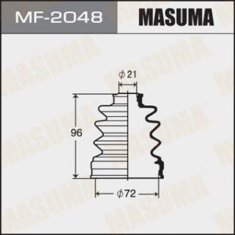 Пыльник ШРУСа SUBARU OUTBACK (BR) 2.5 i AWD (13-18), SUBARU FORESTER (08-13) (MF-2048) MASUMA MF2048