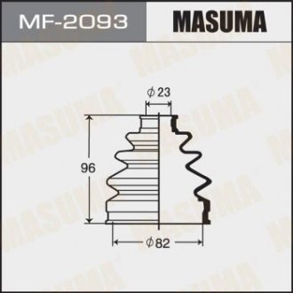 Пильовик ШРКШ зовнішнього Nissan Primera (-01) (MF-2093) MASUMA MF2093