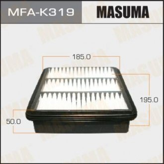 Фильтр воздушный A9320 HYUNDAI/ ELANTRA/ V1600 V2000 06- (MFA-K319) MASUMA MFAK319