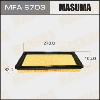 Фільтр повітряний SUZUKI/ SX4/ YA11SYC11S 06- (MFA-S703) MASUMA MFAS703