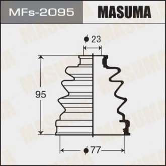 Пильовик ШРКШ зовнішній (силікон) Mazda 3 (03-08) (MFs-2095) MASUMA MFS2095