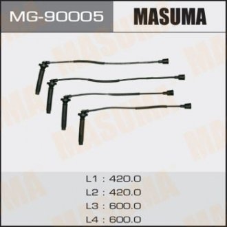 Провід високовольтний (комплект) Subaru 1.6, 2.0 (MG-90005) MASUMA MG90005 (фото 1)