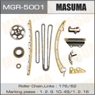 Ремкомплект ланцюга ГРМ Honda 2.4 (K24Z4) (MGR-5001) MASUMA MGR5001