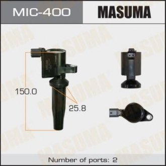 Катушка зажигания MAZDA 3 / LF-DE, L3-VE, L3-DE (MIC-400) MASUMA MIC400 (фото 1)