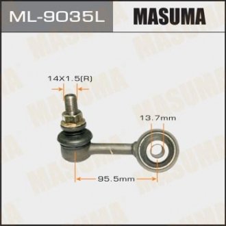 Стойка стабилизатора переднего левая Lexus LX570/ Toyota Land Cruiser (07-) (ML-9035L) MASUMA ML9035L