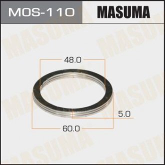 Прокладка приймальної труби (MOS-110) MASUMA MOS110