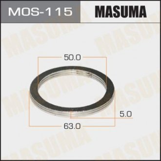 Кільце глушника графітове (MOS-115) MASUMA MOS115