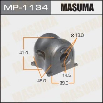 Втулка стабілізатора переднього (Кратно 2) Honda Civic (12-15) (MP-1134) MASUMA MP1134