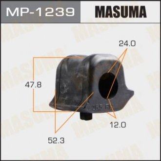 Втулка стабілізатора переднього права NX 200, NX 300 (14-) (MP-1239) MASUMA MP1239