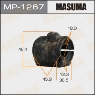 Втулка стійки стабілізатора (MP-1267) MASUMA MP1267