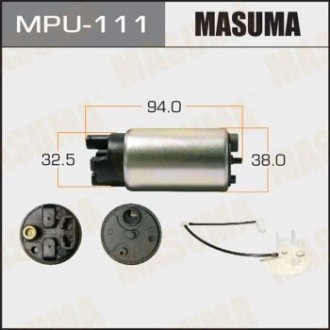 Бензонасос электрический (+сеточка) Toyota (MPU-111) MASUMA MPU111 (фото 1)