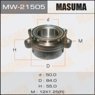 Ступица колеса заднего в сборе с подшипником Infinity FX 35 (02-08) (MW-21505) MASUMA MW21505