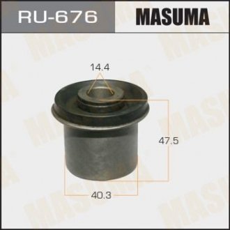 Сайлентблок переднього верхнього важеля Mitsubishi L200 (09-) (RU-676) MASUMA RU676