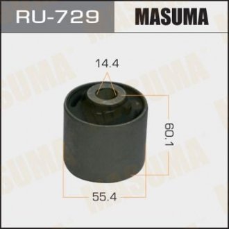 Сайлентблок LAND CRUISER, LX470 / UZJ100L, UZJ100W задн нижн (RU-729) MASUMA RU729