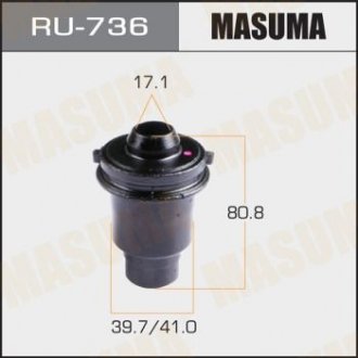 Сайлентблок переднего подрамника Nissan Micra (02-10), Note (05-12), Tida (04-12) (RU-736) MASUMA RU736