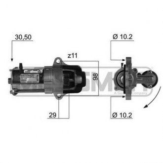 Стартер Messmer 220369A