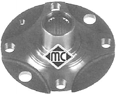 Маточина колеса перед. Opel Combo 01- Metalcaucho 90124