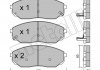 Комплект гальмівних колодок (дискових) Metelli 22-0515-0 (фото 2)