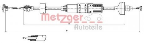 Трос зчеплення METZGER 10.3443