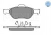 Колодки гальмівні (передні) Toyota Yaris 05- MEYLE 025 232 0217/W (фото 3)