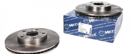 Диск гальмівний (передній) Toyota Rav 4 1.8-2.0 00-05 (275x25) MEYLE 30-15 521 0067