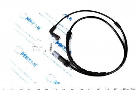 Датчик зносу гальмівних колодок (задніх) BMW X5 (E70)/X6 (E71/E72) 3.0/3.0D 07- MEYLE 314 527 0001