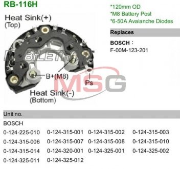 Выпрямитель MOBILETRON RB-116H (фото 1)