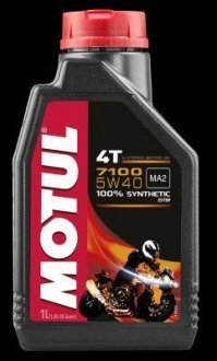 Масло для 4-х тактных двигателей MOTUL 104086 (фото 1)