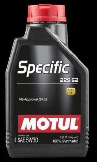 Масло двигателя Specific 229.52 5W-30 1L MOTUL 104844