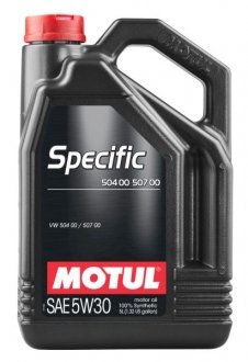 Олива моторна Specific VW 504.00-507.00 5W-30, 5л. MOTUL 838751