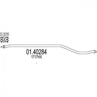 Труба глушника MTS 01.40284