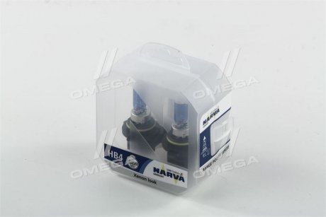 Лампа накаливания TWIN SET HB4 12V 55W RANGE POWER WHITE NARVA 48626S2