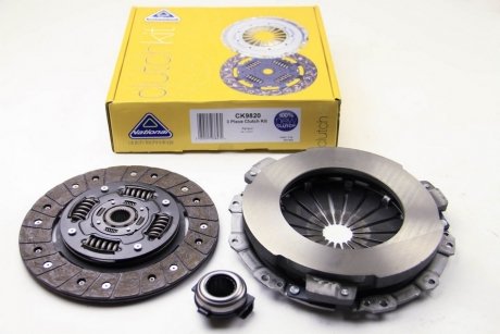 Комплект зчеплення 1.5dCi Kangoo 01-08/Clio 01-/Logan 05- (215mm) National CK9820