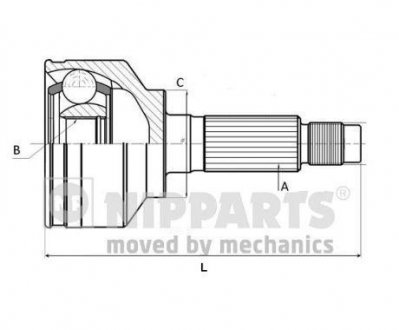 ШРУС NIPPARTS J2822010 (фото 1)