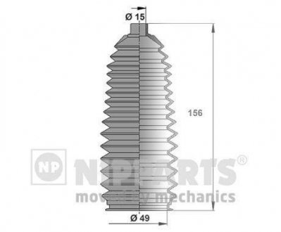 Пильовик рульового механізму NIPPARTS J2843012