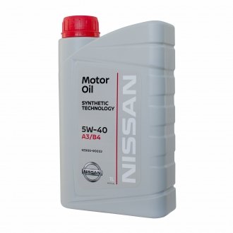 Олива моторна Motor Oil FS 5W-40, 1л. NISSAN KE90090032