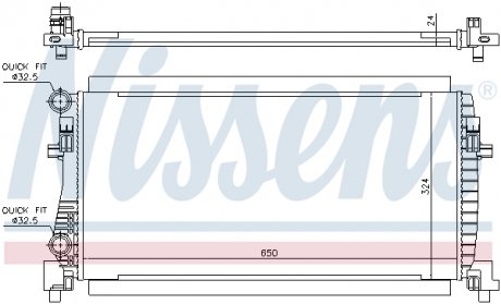 Аксессуар truck NISSENS 65317