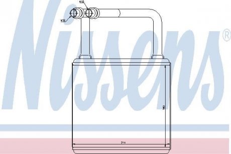 Пічка MB CLS W 219(04-)CLS 280(+)[OE 211 830 03 61] NISSENS 72029