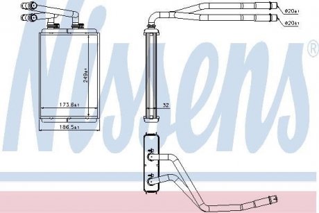 Пічка PT 807(02-)2.0 HDi(+)[OE 6448.K8] NISSENS 73990