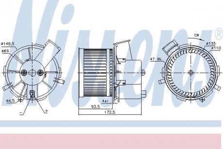 Аксессуар truck NISSENS 87405 (фото 1)