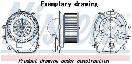 Вентилятор салона NISSENS 87446