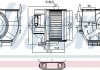 Вентилятор салону NISSENS 87487 (фото 1)