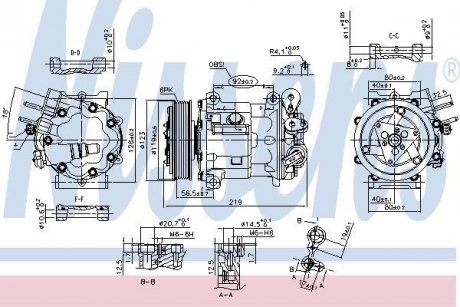 Компресор кондиціонера First Fit NISSENS 89404