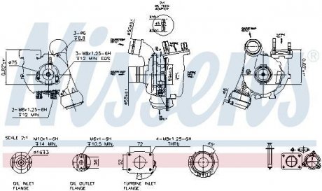 Турбокомпрессор NISSENS 93053