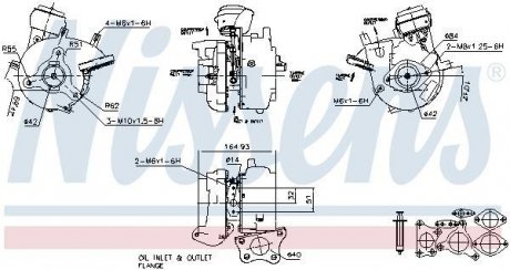 Турбокомпресор First Fit NISSENS 93056