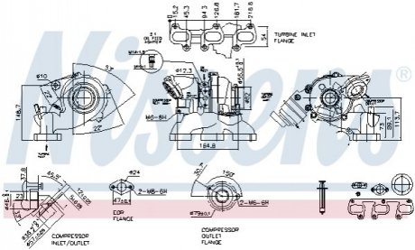 Турбокомпресор NISSENS 93071