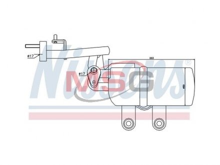 Осушувач FD FOCUS C-MAX(03-)1.6 i 16V(+)[OE BP4K-61-501 A] NISSENS 95332