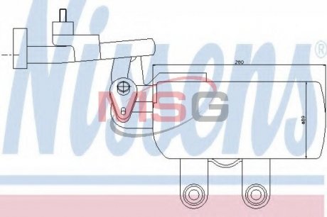 Осушувач кондиціонера NISSENS 95385